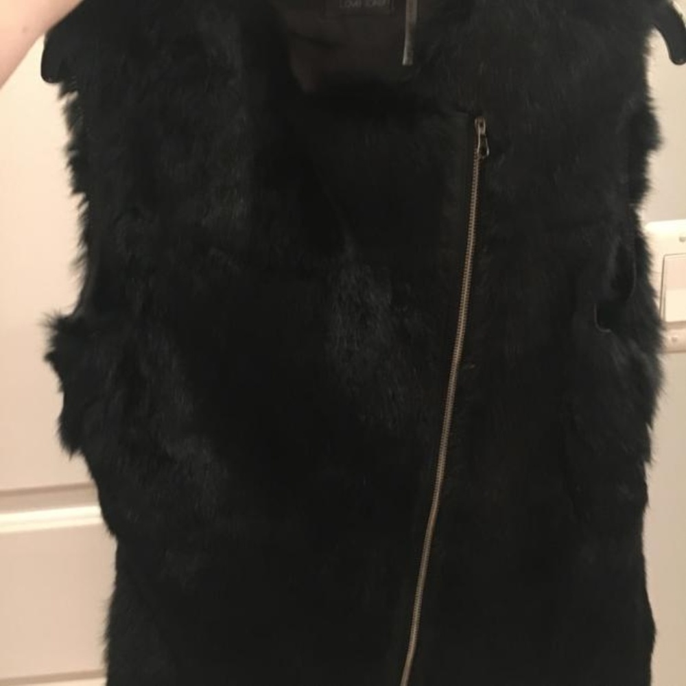 Love Token Genuine Rabbit Fur Vest